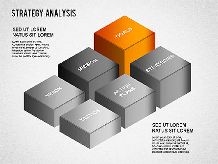 Strategy Analysis Diagram, Slide 8, 01282, Business Models — PoweredTemplate.com