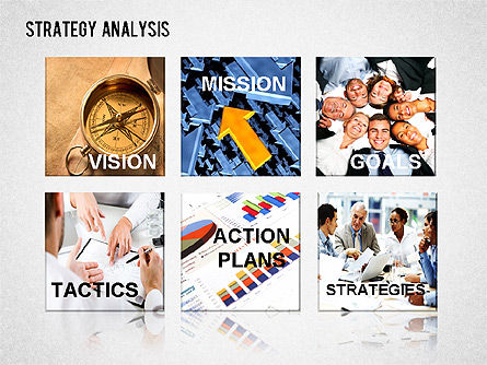 Strategy Analysis Diagram, Slide 9, 01282, Business Models — PoweredTemplate.com
