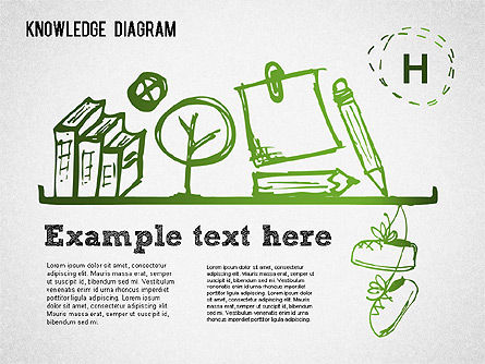 Knowledge diagrama de árvore, Deslizar 10, 01285, Gráficos e Diagramas de Educação — PoweredTemplate.com