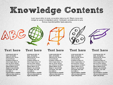 Diagrama del árbol de conocimientos, Diapositiva 11, 01285, Diagramas y gráficos educativos — PoweredTemplate.com