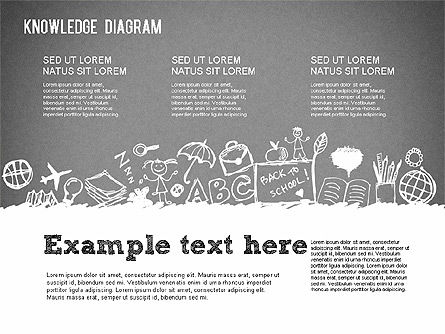 Schéma d'arbre de connaissance, Diapositive 13, 01285, Graphiques et schémas pédagogiques — PoweredTemplate.com