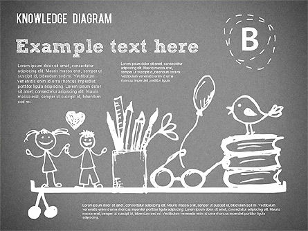 Diagrama del árbol de conocimientos, Diapositiva 15, 01285, Diagramas y gráficos educativos — PoweredTemplate.com