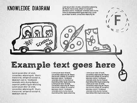 Diagramma ad albero della conoscenza, Slide 8, 01285, Grafici e Diagrammi Educativi — PoweredTemplate.com