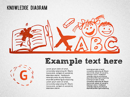Schéma d'arbre de connaissance, Diapositive 9, 01285, Graphiques et schémas pédagogiques — PoweredTemplate.com
