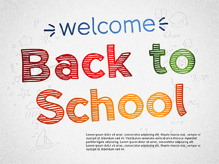 Back to School Diagram, 01288, Education Charts and Diagrams — PoweredTemplate.com