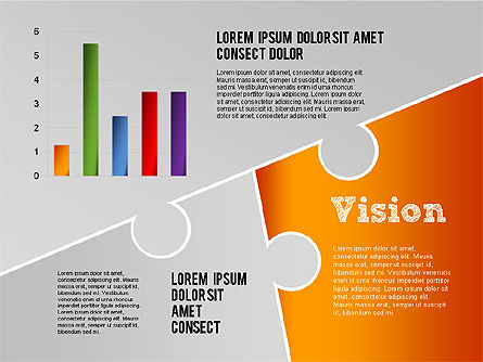 Diagram Tantangan Dan Hasil, Slide 14, 01291, Model Bisnis — PoweredTemplate.com
