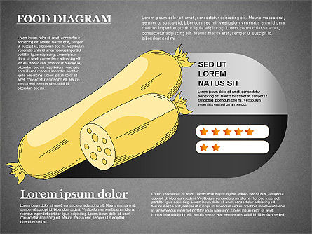 Diagramme nutritionnelle, Diapositive 13, 01292, Modèles commerciaux — PoweredTemplate.com
