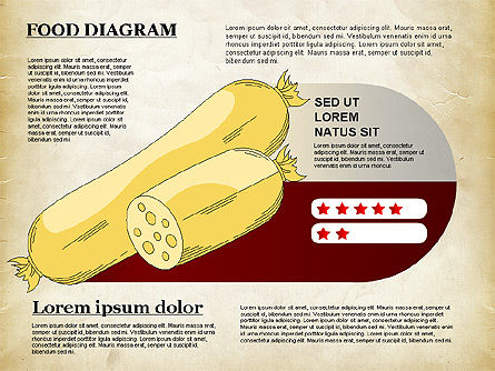 Diagram Nutrisi, Slide 5, 01292, Model Bisnis — PoweredTemplate.com