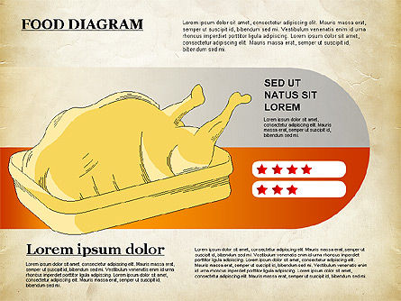 Diagram Nutrisi, Slide 6, 01292, Model Bisnis — PoweredTemplate.com