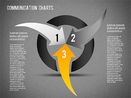 Interactiver les flèches, Diapositive 14, 01293, Formes — PoweredTemplate.com