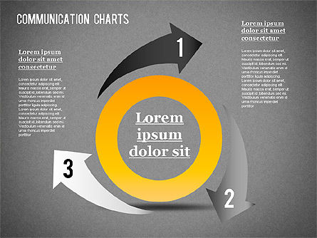 Flechas interactivas, Diapositiva 15, 01293, Formas — PoweredTemplate.com