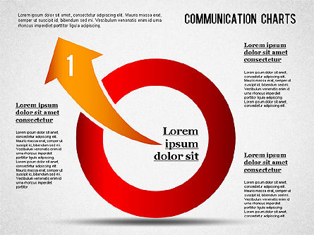 Flechas interactivas, Diapositiva 2, 01293, Formas — PoweredTemplate.com
