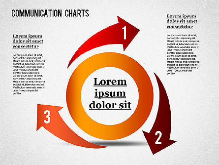 Flechas interactivas, Diapositiva 6, 01293, Formas — PoweredTemplate.com