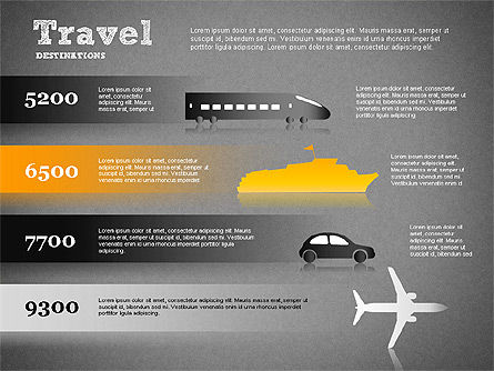 Diagrama de los destinos turísticos, Diapositiva 13, 01294, Modelos de negocios — PoweredTemplate.com
