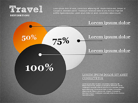 Diagram Tujuan Perjalanan, Slide 14, 01294, Model Bisnis — PoweredTemplate.com