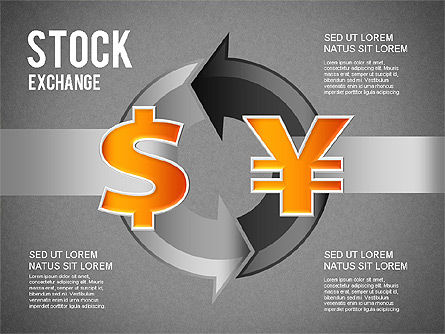 Stock Exchange Shapes, Slide 15, 01295, Shapes — PoweredTemplate.com