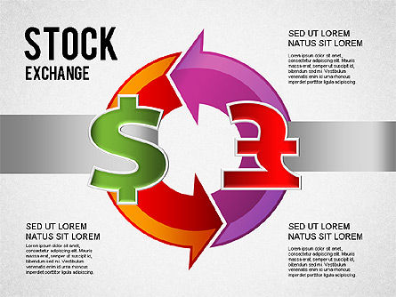 Stock Exchange Shapes, Slide 3, 01295, Shapes — PoweredTemplate.com