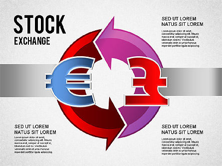 Stock Exchange Shapes, Slide 6, 01295, Shapes — PoweredTemplate.com
