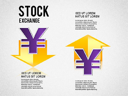 Stock Exchange Shapes, Slide 8, 01295, Shapes — PoweredTemplate.com