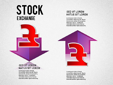 Stock Exchange Shapes, Slide 9, 01295, Shapes — PoweredTemplate.com