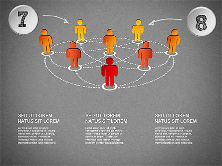Soziale Gemeinschaft aufbauen, Folie 13, 01296, Business Modelle — PoweredTemplate.com
