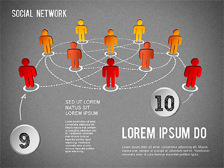 사회 공동체 구축, 슬라이드 14, 01296, 비즈니스 모델 — PoweredTemplate.com
