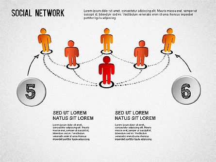  Construindo a comunidade social, Deslizar 5, 01296, Modelos de Negócio — PoweredTemplate.com