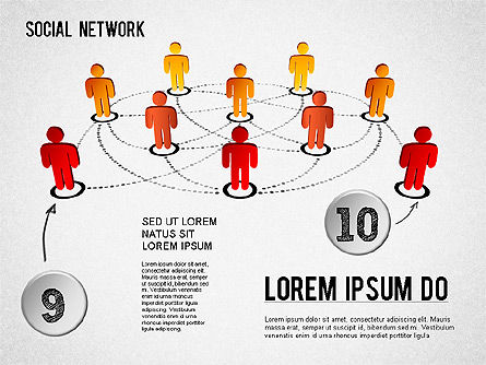 Construyendo la Comunidad Social, Diapositiva 7, 01296, Modelos de negocios — PoweredTemplate.com