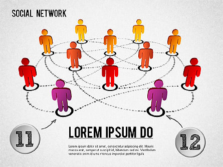 ソーシャルコミュニティの構築, スライド 8, 01296, ビジネスモデル — PoweredTemplate.com