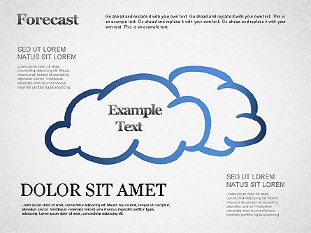Forecast Shapes, Slide 2, 01298, Shapes — PoweredTemplate.com