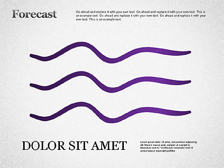 Forecast Shapes, Slide 4, 01298, Shapes — PoweredTemplate.com