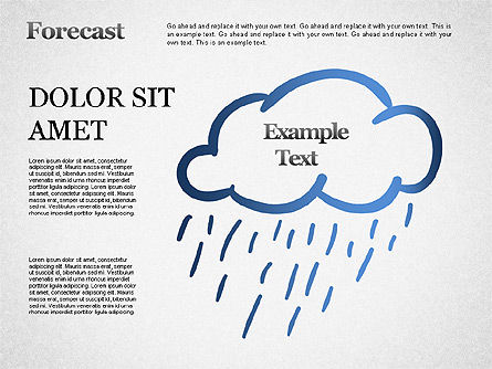 Forecast Shapes, Slide 5, 01298, Shapes — PoweredTemplate.com