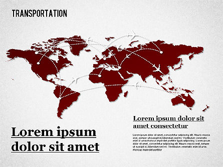 Diagramme des tarifs aériens, Diapositive 4, 01299, Modèles commerciaux — PoweredTemplate.com