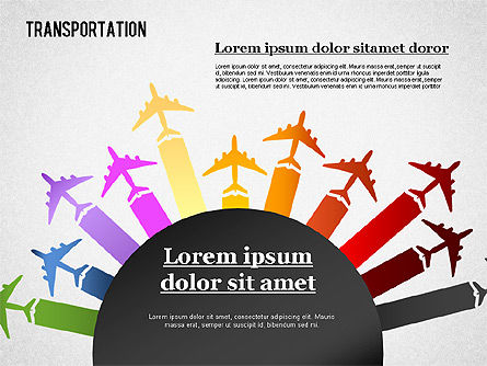 Diagramme des tarifs aériens, Diapositive 6, 01299, Modèles commerciaux — PoweredTemplate.com