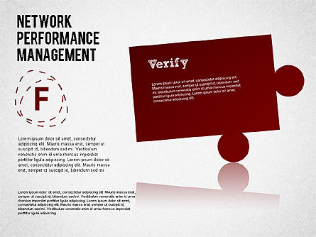 Network performance management, Dia 8, 01301, Stage diagrams — PoweredTemplate.com
