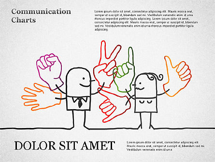 Gráficos de comunicación, Diapositiva 2, 01304, Formas — PoweredTemplate.com