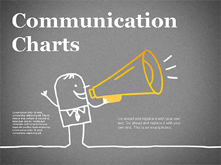 Communication Charts, Slide 9, 01304, Shapes — PoweredTemplate.com