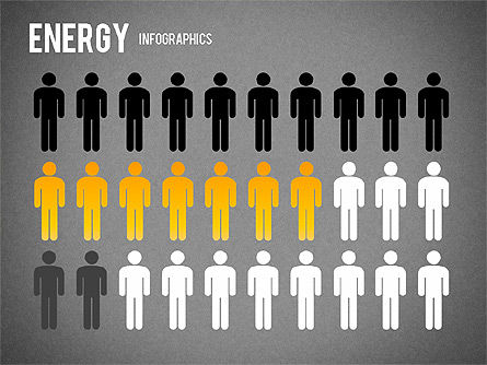 Energie-Infografiken für PowerPoint, Folie 12, 01306, Schablonen — PoweredTemplate.com