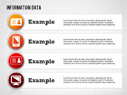 Information Data Management, Slide 12, 01307, Process Diagrams — PoweredTemplate.com