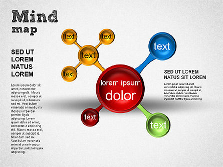 Diagram Peta Pikiran, Slide 7, 01310, Bagan Grafis — PoweredTemplate.com