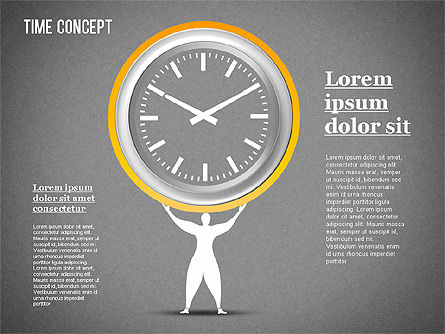 Konsep Waktu, Slide 11, 01312, Model Bisnis — PoweredTemplate.com