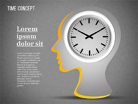 Tijd concept, Dia 9, 01312, Businessmodellen — PoweredTemplate.com