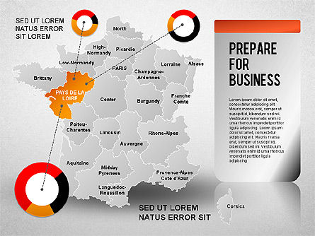 France Presentation Diagram, Slide 5, 01313, Presentation Templates — PoweredTemplate.com