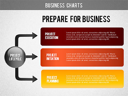 Project Life Cycle Diagram, 01316, Business Models — PoweredTemplate.com