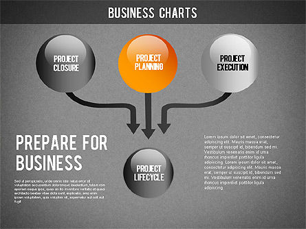 Project Life Cycle Diagram, Slide 11, 01316, Business Models — PoweredTemplate.com