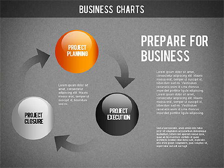 Project Life Cycle Diagram, Slide 13, 01316, Business Models — PoweredTemplate.com