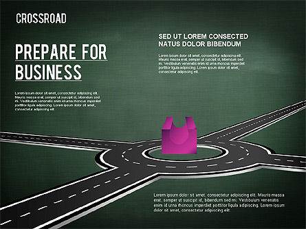 Diagrama de carreteras de divisas, Diapositiva 16, 01319, Modelos de negocios — PoweredTemplate.com