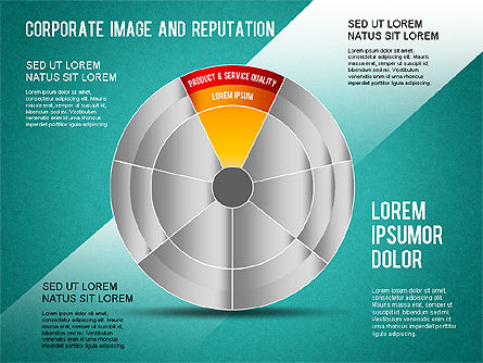 Image et réputation de l'entreprise, Diapositive 10, 01321, Modèles commerciaux — PoweredTemplate.com
