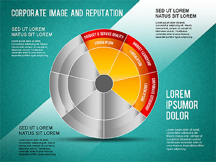 Image et réputation de l'entreprise, Diapositive 12, 01321, Modèles commerciaux — PoweredTemplate.com
