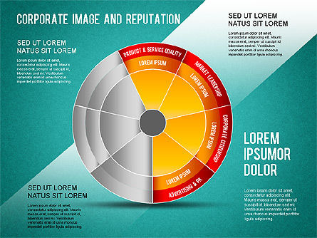 Image et réputation de l'entreprise, Diapositive 13, 01321, Modèles commerciaux — PoweredTemplate.com